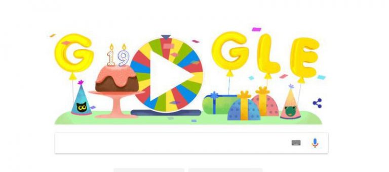 Τα 19 κλείνει η Google και το γιορτάζει με τροχό έκπληξη