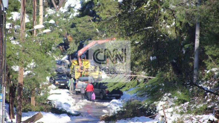 Κακοκαιρία «Μήδεια»: Μάχη με το χρόνο για 10.000 νοικοκυριά χωρίς ρεύμα στην Αττική