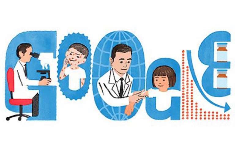 Michiaki Takahashi: Η Google τιμά με doodle τον ιολόγο που ανέπτυξε το πρώτο εμβόλιο κατά της ανεμοβλογιάς