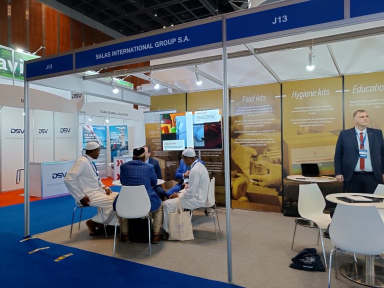 SALAS INTERNATIONAL GROUP Δυναμικό ‘’παρών’’ στη 19η Διεθνή Έκθεση Ανθρωπιστικής Βοήθειας & Ανάπτυξης στο Ντουμπάι